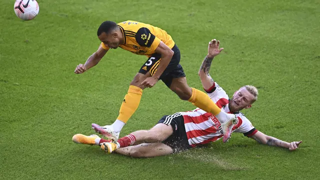 Wolverhampton Wanderers Bungkam Tuan Rumah Sheffield United