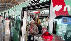Uji Coba LRT Jakarta Rute Kelapa Gading-Manggarai, Ini Waktu Tempuhnya