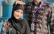Berangkat Umrah ke Tanah Suci, ini Potret Fuji Tampil Berhijab Bikin Pangling