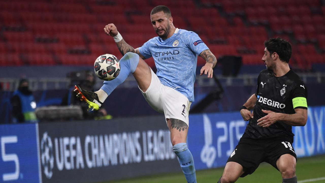 Manchester City vs Monchengladbach di Liga Champions