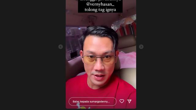Denny Sumargo Buat Surat Terbuka Sekaligus Tantang Balik Soal Tes DNA, DJ Verny Hasan: Saya Tidak Pernah Lari