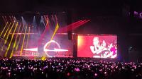 Konser Blackpink di GBK, Jakarta Pusat. ( Zulfa Ayu Sundari/ Liputan6.com)