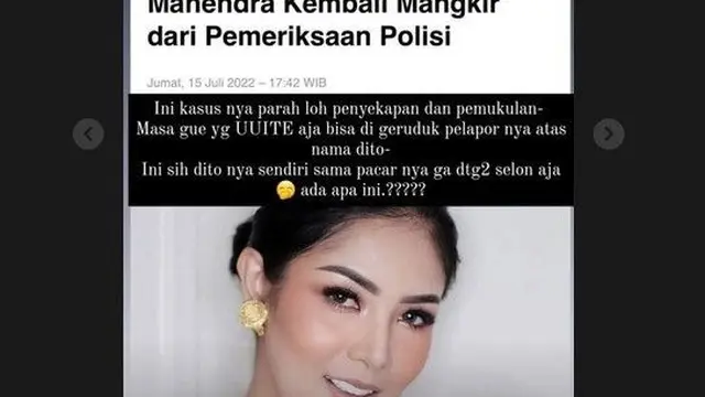 Insta Story Nikita Mirzani