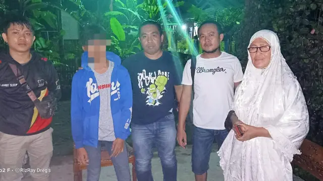 Bram bersikukuh tak mengunggah hoaks Corona tersebut. Dia mengaku bahwa akunnya di-hack oleh temannya, dan dirinya tidak mengetahuinya. (Foto: Liputan6.com/Arfandi Ibrahim)