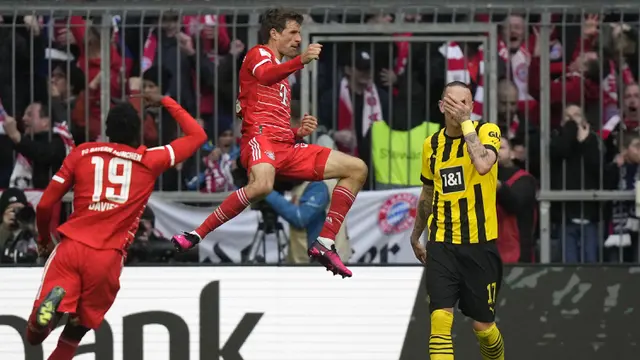 Foto: Debut Manis Thomas Tuchel di Bayern Munchen, Bantai Dortmund dan Ambil Alih Pimpinan Klasemen Liga Jerman