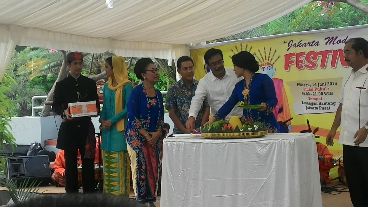 Groginya Wagub Djarot Buka Acara di Hadapan Istri