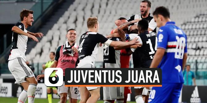 VIDEO: Juventus Juara Liga Italia Sembilan Kali Beruntun
