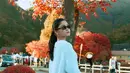 Dalam unggahan Instagramnya, Yoriko Angeline membagikan potretnya saat liburan ke Gunung Fuji, Jepang. Dalam liburannya tersebut, terlihat ia tampil dengan gaya yang simpel yaitu mengenakan sweater putih dan rok pendek dengan warna senada. (Liputan6.com/IG/@yorikooangln_)