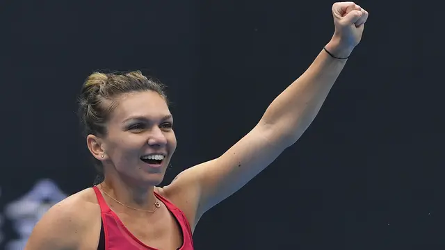 Simona Halep di semifinal China Terbuka 2017