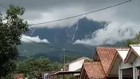 Aliran air terjun dari puncak gunung Galunggung (Arie Nugraha/Liputan6.com)