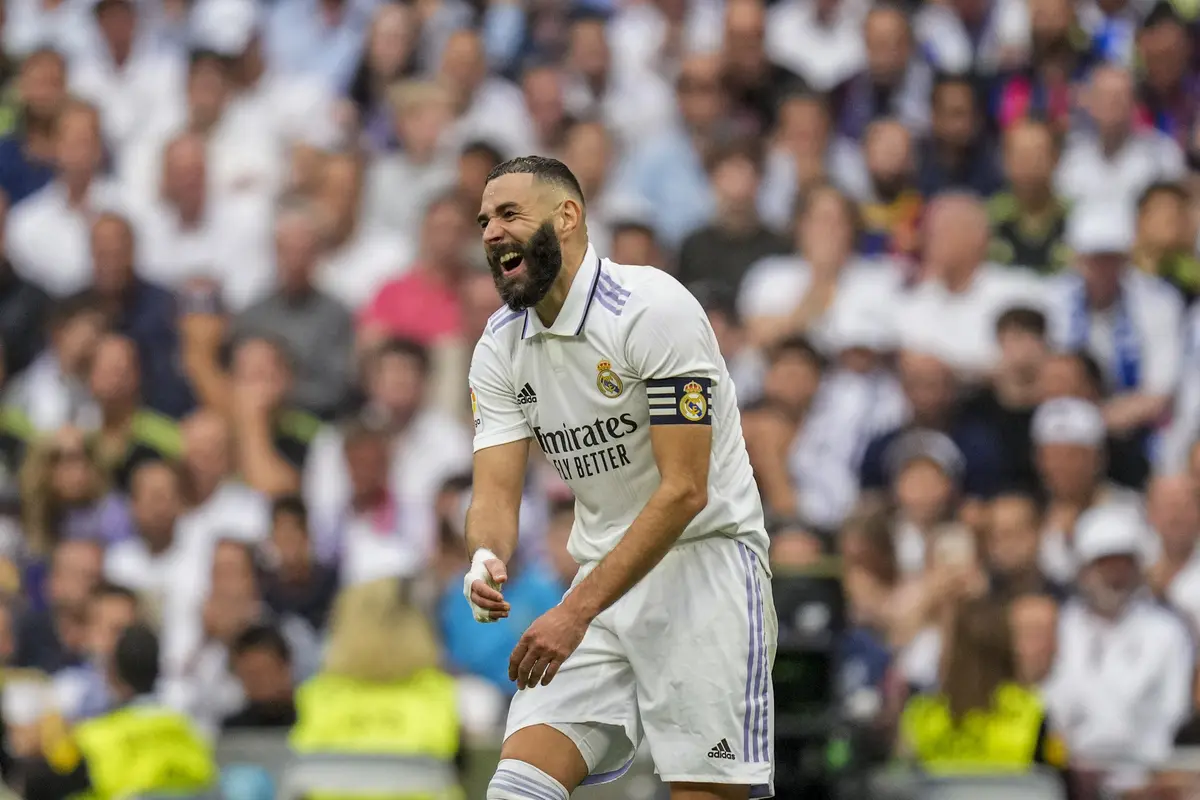 Karim Benzema - Real Madrid - Liga Spanyol - 16 Oktober 2022-1