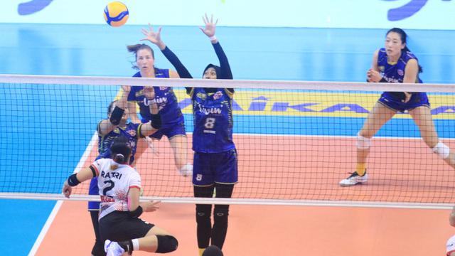 Jakarta BIN vs Jakarta Livin' Mandiri: PLN Mobile Proliga 2024