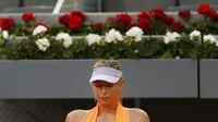 Maria Sharapova tidak mendapat undangan dari panitia Prancis Terbuka. (AP Photo/Francisco Seco)