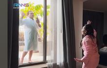 Potret Kocak Nagita Slavina Kunci Keanu Agl di Balkon, Kompak Bareng Rayyanza & Lucu Banget Joget di Depan Pintu Kaca