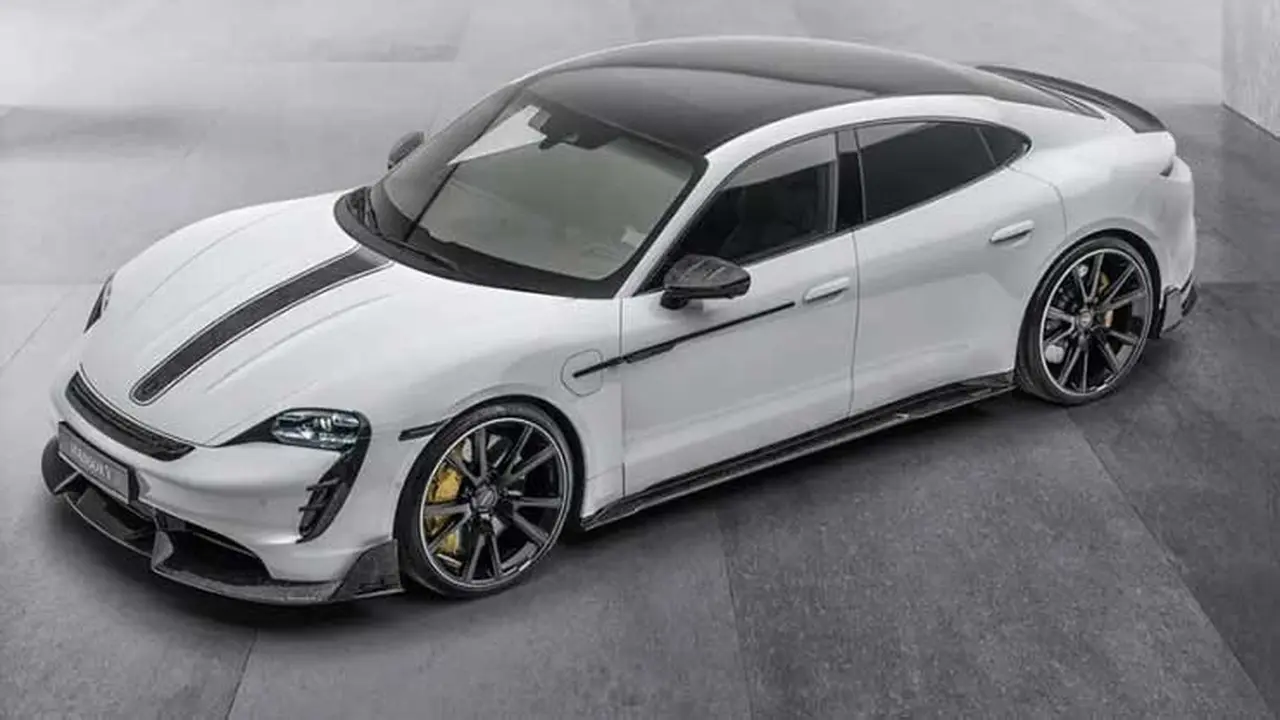 Porsche Taycan listrik jadi lebih sporty berkat modifikasi dari Mansory