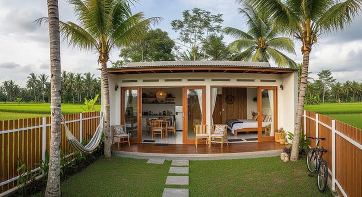 8 Desain Rumah Kecil tapi Luas dengan Pagar Aluminium Motif Kayu, Modelnya Disukai Gen-Z