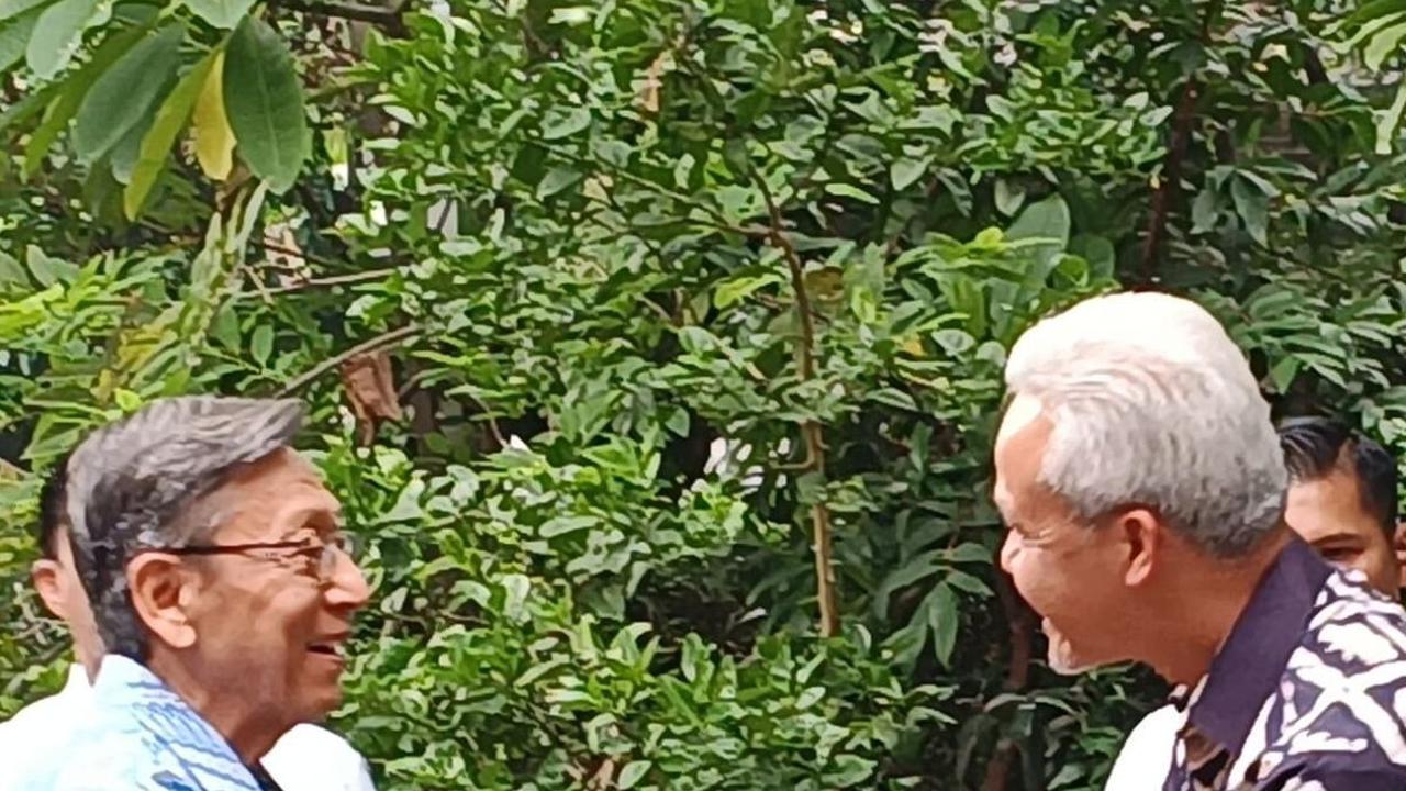 Setelah Bertemu Romo Magnis Suseno, Ganjar Temui Boediono