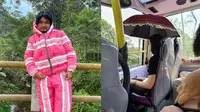 7 Potret Orang Jalani Musim Hujan dengan Berbagai Cara Nyeleneh Ini Kocak