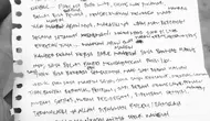 Isi Surat Kepala SPPG yang Tewas Gantung Diri di Parkiran Mal Bandung