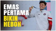 Berita video Veddriq Leonardo, atlet panjat tebing Indonesia, berhasil sumbang medali emas pertama bagi Merah Putih di Olimpiade 2024. Seketika wargamet heboh kegirangan.