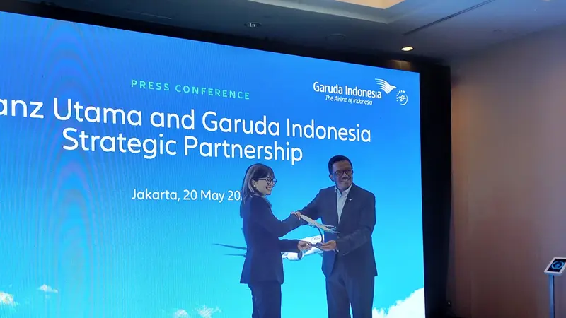 Peluncuran produk asuransi perjalanan terbaru oleh Allianz Utama dan Garuda Indonesia