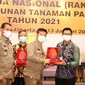 Mentan Syahrul Yasin Limpo membuka Rapat Kerja Nasional Bidang Tanaman Pangan, Senin, 12 Januari 2021. Dok Kementan