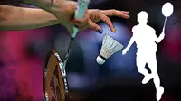 Ilustrasi Badminton (Liputan6.com/Sangaji)