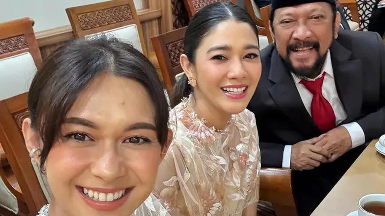 Potret 6 Artis Dampingi Ayah di Acara Pelantikan, Asila Maisa Tampil Memesona
