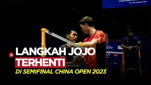 VIDEO: Langkah Jonatan Christie ke Final China Open 2023 Terhenti Setelah Kalah dari Viktor Axelsen