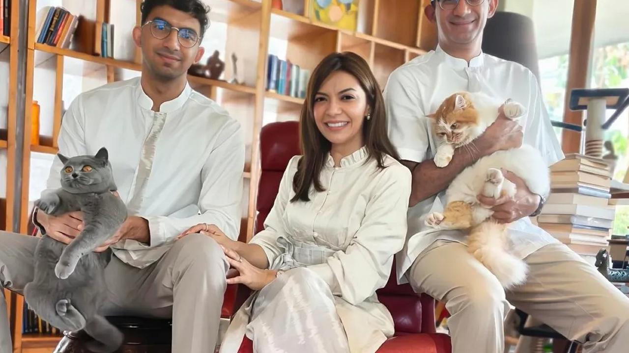 Foto Terakhir Ibrahim Assegaf Sebelum Meninggal Dunia dengan Najwa Shihab dan Anaknya