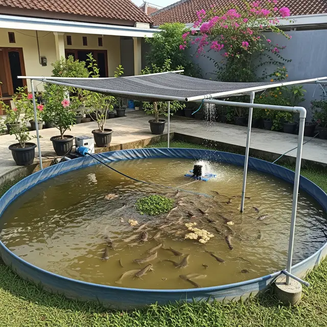 9 Model Kolam Ikan Lele di Halaman Sempit Tanpa Gali Tanah, Solusi Budidaya Rumahan