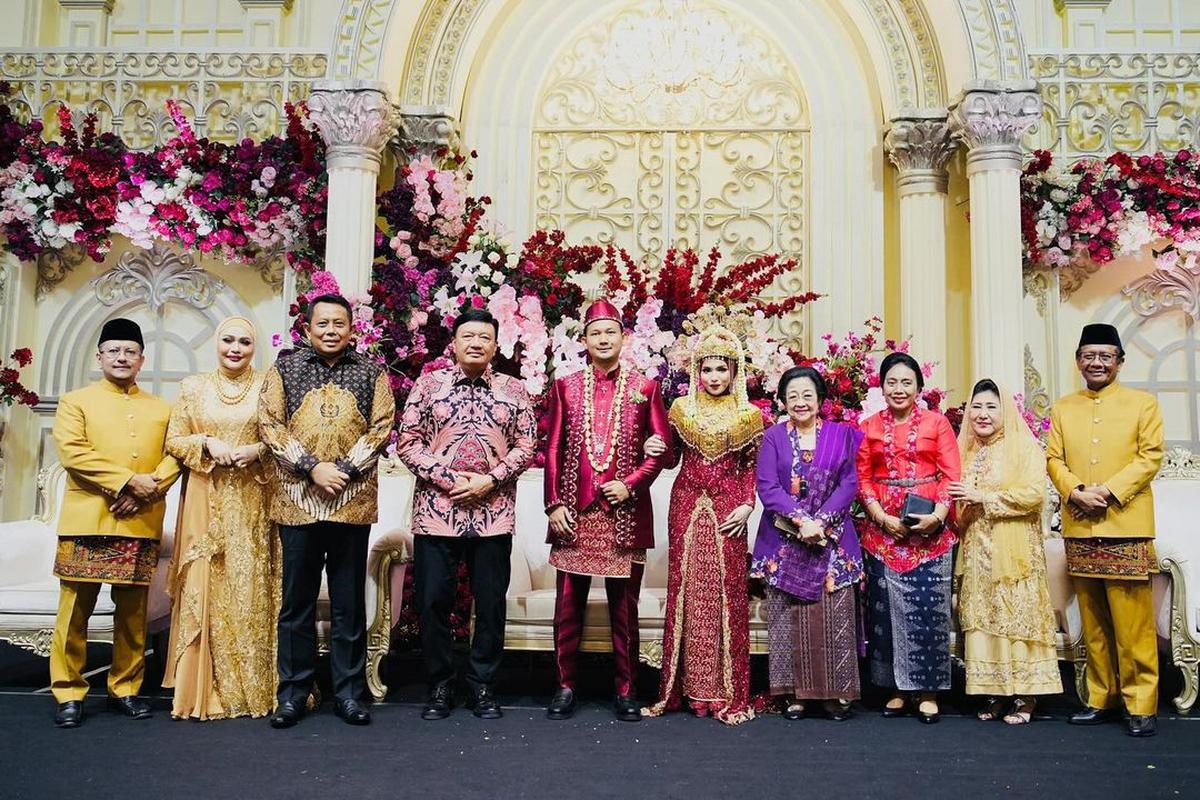 Resepsi Pernikahan Anak Mahfud MD