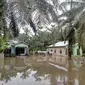 Banjir merendam ribuan rumah di Kabupaten Batubara, Sumatera Utara akibat hujan ekstrem. (Foto: BNPB)