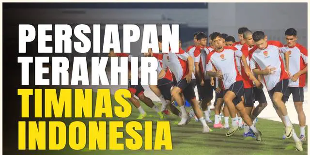 VIDEO: Mengintip Latihan Terakhir Timnas Indonesia Jelang Lawan Australia, Meski Sulit STY Yakin Menang