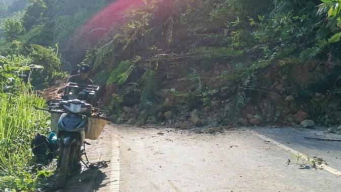 Longsor Lumpuhkan Bypass Banjarbaru-Batulicin Kalsel, Akses Bukit Papua Terputus Total