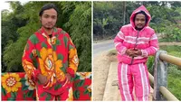 6 Outfit Nyeleneh Manfaatkan Benda Sekitar Ini Kocak, Salah Satunya dari Selimut (IG/anam_chenel)