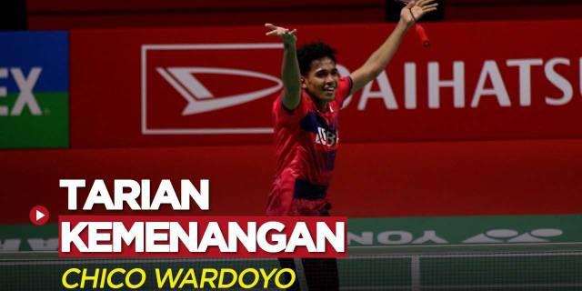 VIDEO: Tarian Kemenangan Chico Wardoyo Saat Melaju ke Final Indonesia Masters 2023