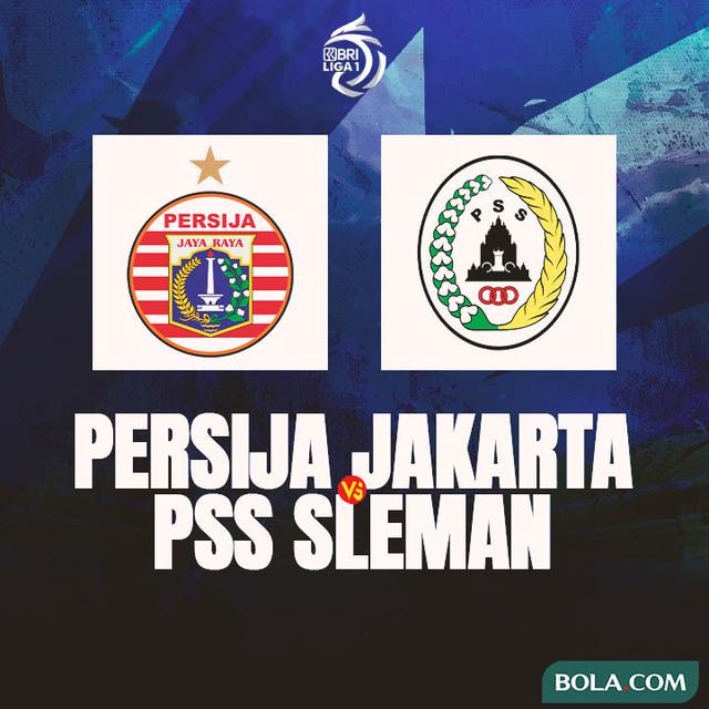 Liga 1 -  Persija Jakarta Vs PSS Sleman