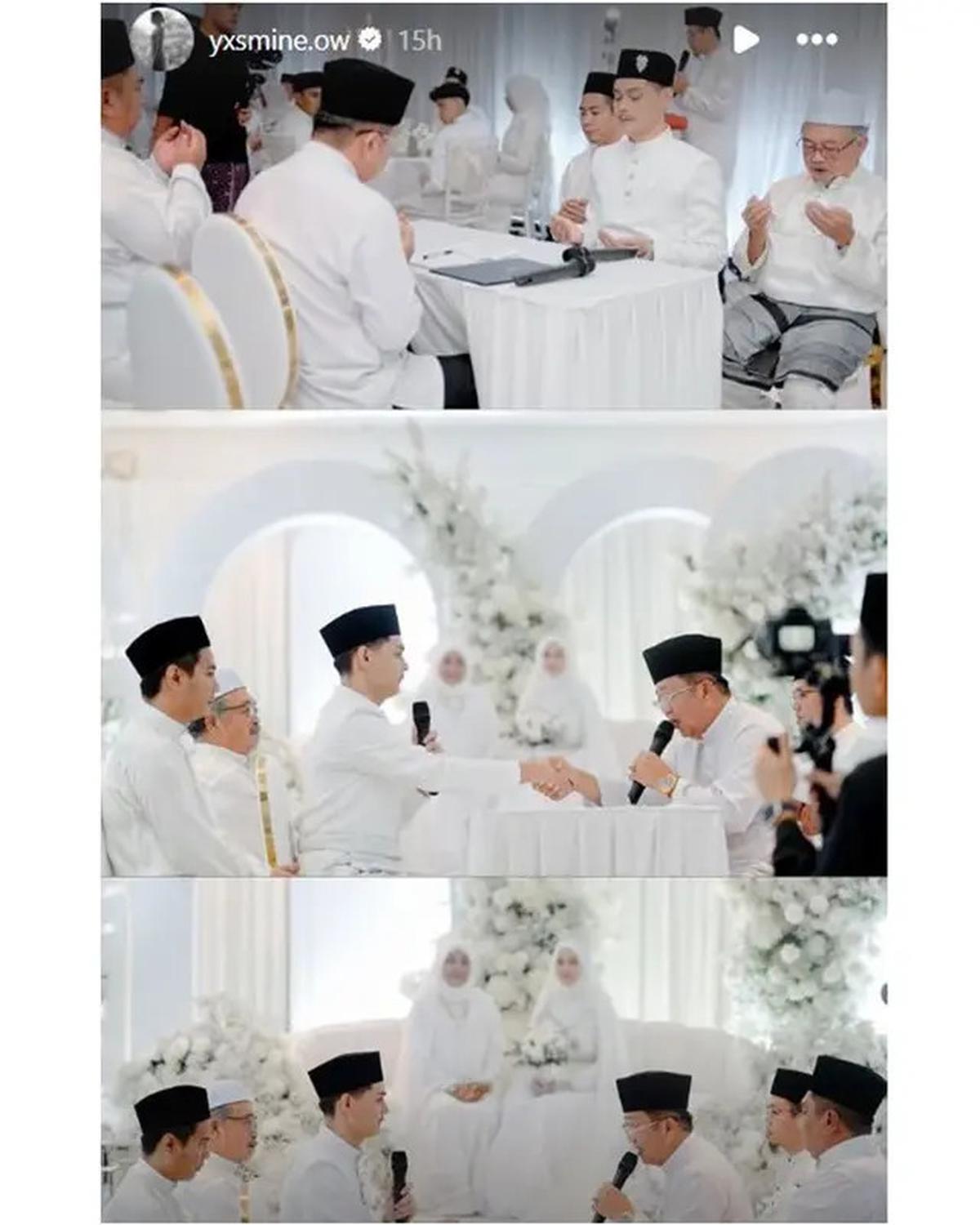 6 Potret Pernikahan Kedua Yasmine Ow dengan Cinta Lamanya, 12 Tahun Saling Suka