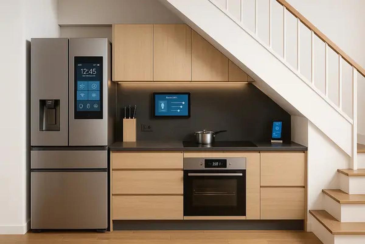 7 Desain Dapur Dekat Tangga, Inspirasi Interior Rumah Tahun 2025