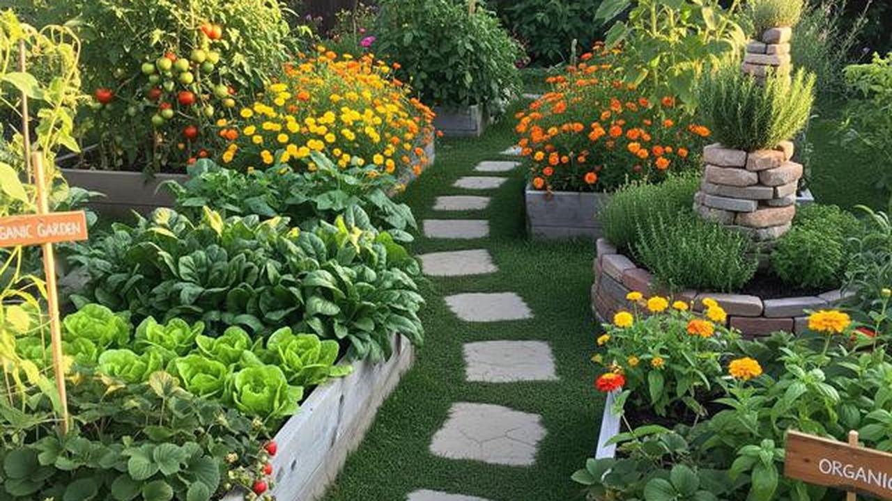 10 Konsep Kebun Rumah Campuran Tanaman Hias dan Sayur, Solusi Cerdas Lahan Sempit