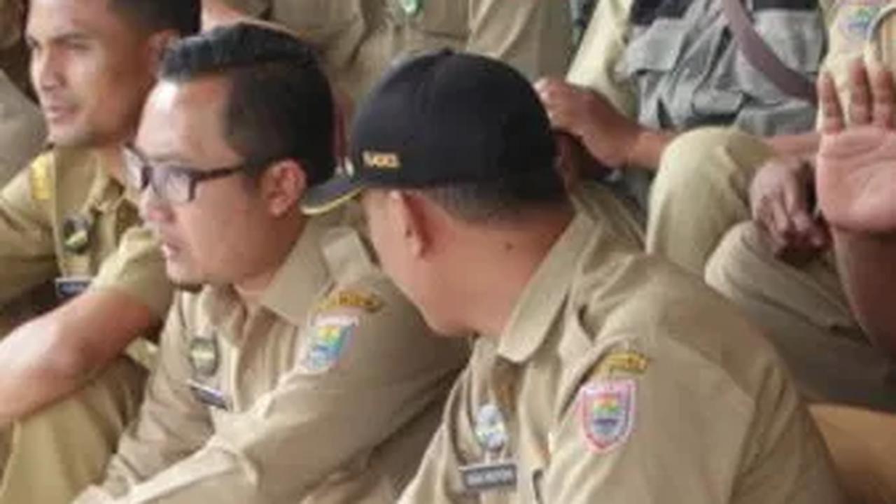 Potret Sepinya Balai Kota DKI di Hari Pertama WFH 50 Persen