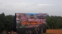 TNI Angkatan Darat melaksanakan latihan tempur kecabangan di Pusat Latihan Tempur Kodiklatad, Baturaja, Sumatera Selatan, Kamis (26/11/2020).