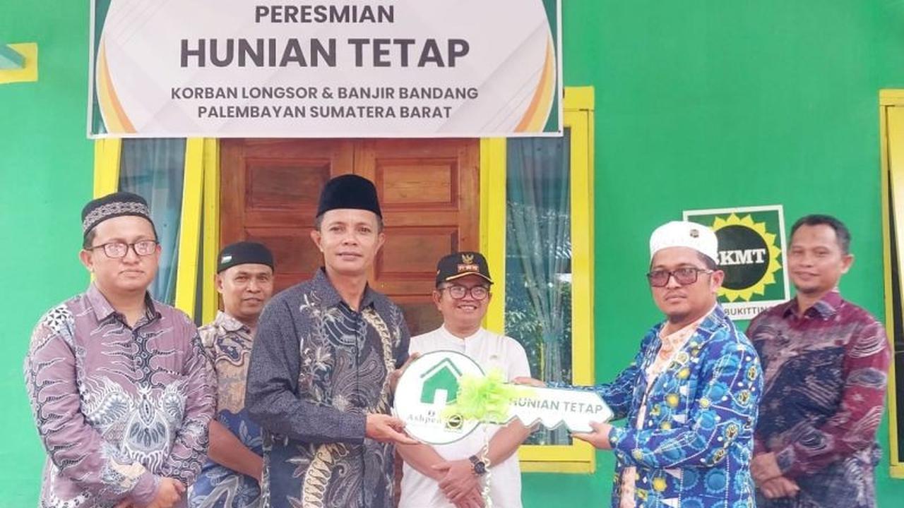 BKMT Bukittinggi dan Ashpen Bangun Rumah Layak Huni, Pulihkan Semangat Korban Bencana Agam