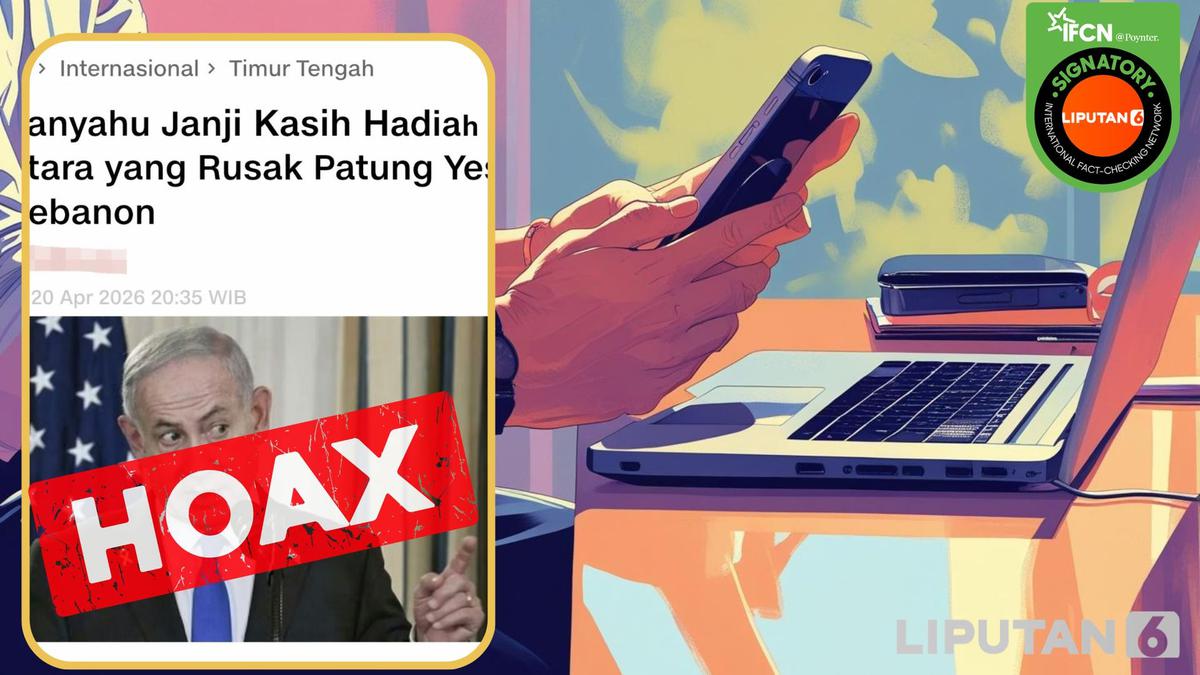 Cek Fakta: Hoaks Artikel Netanyahu akan Berikan Hadiah Bagi Tentara yang Rusak Patung Yesus Kristus