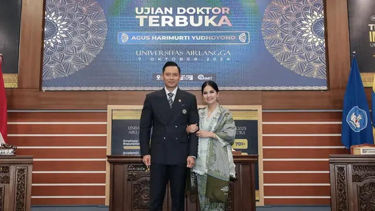 Reaksi Annisa Pohan Saat AHY Raih Gelar Doktor Cumlaude: Sungguh Ajaib Suamiku, Siap Jadi Dosen?