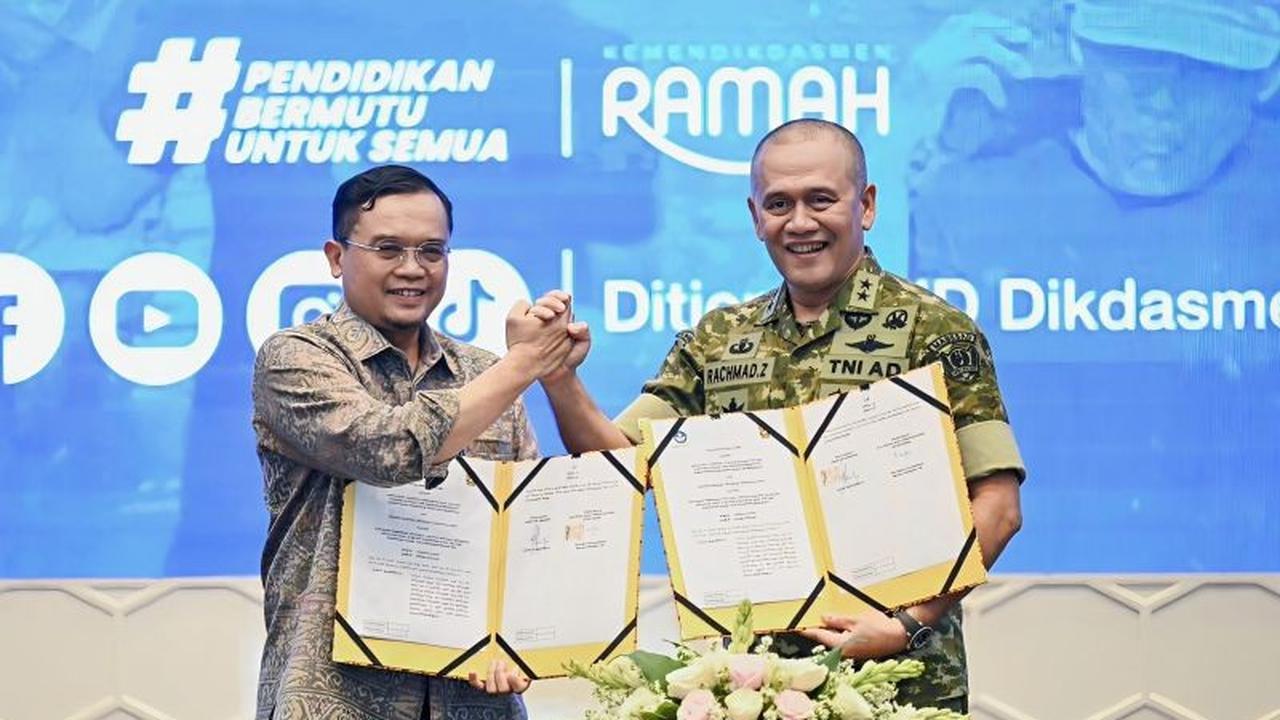 PKS Kemendikdasmen-TNI AD Percepat Revitalisasi Sekolah Pascabencana di Sumatera