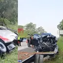 Kronologi Mobil Rumah Sakit Terguling di Tol Lampung, 3 Terluka