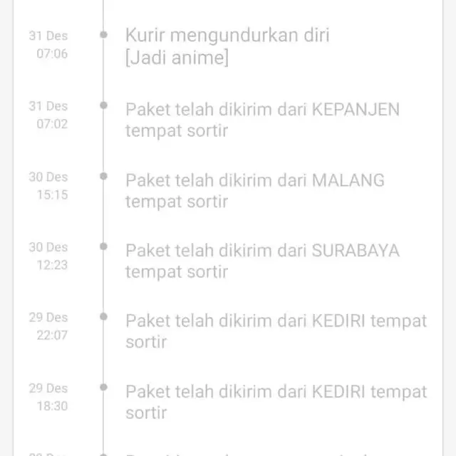 8 Status Pengiriman Paket Ini Kocak, Ada yang Kecebur Got