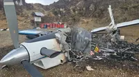 Hasil Olah TKP Pembakaran Pesawat AMA di Papua